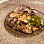 くらしき 窯と南イタリア料理 はしまや - サバ、イチヂク。