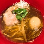Japanese Soba Noodles Tsuta - 味玉醤油Soba(Ajitama Shoyu Soba)