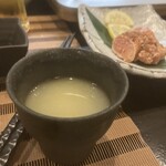 Mizutaki Seki - 食前スープ　お腹を温める