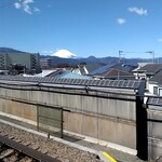 Kameya - 富士山、待っててねー(新幹線から)