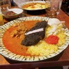 般゜若 PANNYA CAFE CURRY - 【マハーカツカレー】(¥1580)+【卵のピクルス】(¥150)+【チキン増量】(¥150)