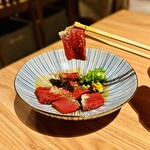 肉の山翔 - ハツ刺し