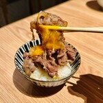 肉の山翔 - 薄切りカルビ