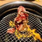 肉の山翔 - 薄切りカルビ