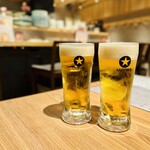 肉の山翔 - ビール