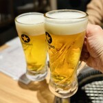 肉の山翔 - ビール