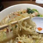 餃子とタンメン 天 - モチモチな麺が最高です(*'▽'*)