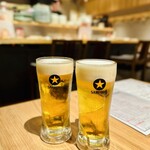 肉の山翔 - ビール