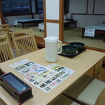 Uchidaya - テーブル席
