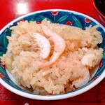 Sankaku - 白えびの炊き込み御飯！