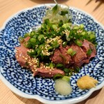 Sake To Sakana Be-Su - 鶏白レバー (低温調理・ごま油塩)