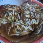 やはた食堂 - 炒めた野菜が旨い♪