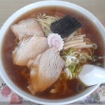 田村食堂 - 中華そば 中大盛(800円也) 呑み過ぎの翌日は染み渡ります‥