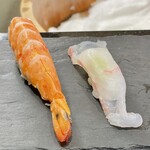 Sushi Kouzuma - Shrimp and Sea Bream