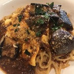 ポポラマーマ - 料理写真:ナスとチーズのボロネーゼ