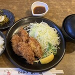 とんかつ 水龍 - カキフライ定食