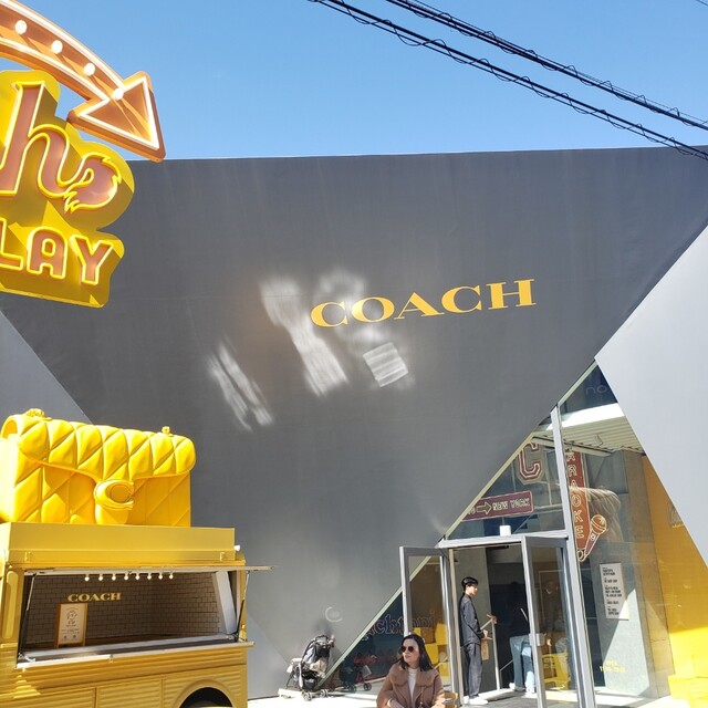 COACH　コーチ　店舗ロゴ看板 COACH コーチ 店舗ロゴ看板 （コーチ - JUNK買取.com【公式