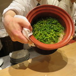 くろぎ - 食事：七草ご飯