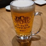 Puremiamu Karubi - パーフェクトサントリービール　528円（別注文）