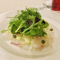 イタリア料理 Trattoria Mezzanino - 本日のカルパッチョ