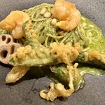 イタリアン チャイナバル村塾 - パスタジュノベーゼ1490円