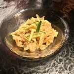 イタリアン チャイナバル村塾 - くらげの中華和え490円