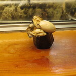 寿司処 松の - かき貝を追加