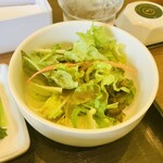 韓食堂 チョアヨ - スンドゥブチゲ定食　サラダ