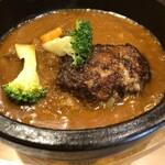 我流 - アツアツの牛すじカレー