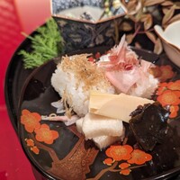 藤や - 俵ご飯２種（ちりめん山椒、削りたての鰹節）