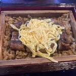 富松うなぎ屋 - うなぎは2段です