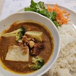 Kafe Yutori No Kuukan - トロトロ豚肉と季節野菜のカレー