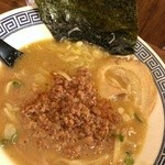 麺や マルショウ - 純鶏白湯+台湾ミンチ(2014/1)