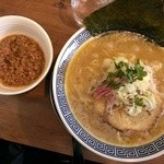 麺や マルショウ - 純鶏白湯+台湾ミンチ(2014/1)