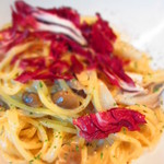 野菜ソムリエの店　Legume - 4種のチーズと4種のキノコのクリームソースパスタ