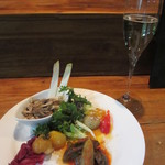 野菜ソムリエの店　Legume - 季節のオードブル with ウェルカムシャンパン（1月中）