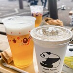 Hipo Baga - 生ビールとセットドリンクのアイスコーヒー