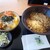 ゆで太郎 - 料理写真:ミニカツ丼セット