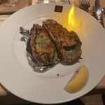 ハンバーグ ウィル - 牡蠣のエスカルゴバター焼き