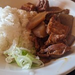 煮込み食堂 まるしば - 煮込み半ライス