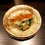 おみ乃 椿 - 高原比内地鶏 ポン酢のゼリー和え