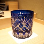 おみ乃 椿 - 芋焼酎「佐藤」（ロック）