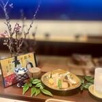 御料理 竹寳 - 季節の盛り込み八寸﻿