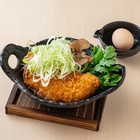 ロースかつすき焼き