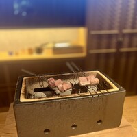 御料理 竹寳 - 熊野桜鰤炭火焼き