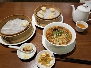 Dhintaifon - 途中・食事全体図。