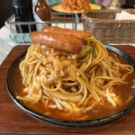 カフェタナカ - あんかけパスタの「ピカン」