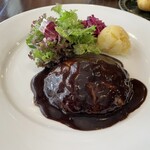 洋食や なかむら - デミグラスソースハンバーグ