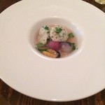 フランチェスカ - 前菜１　タラの腸詰