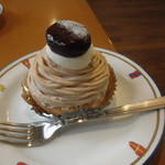 菓子工房クローバー - モンブラン　350円（2013.10）